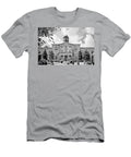 Arts Building Mcgill University Montreal Black and White Dmr Filho T-Shirt