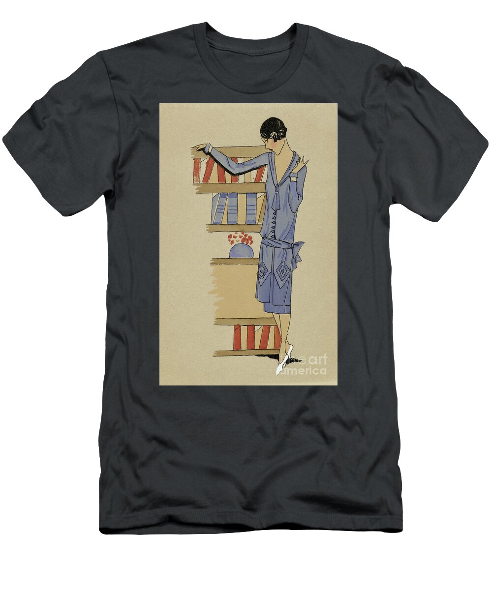 At Home From Costumes Parisien 1925 French School T-Shirt