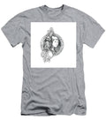 Athena with Owl on Shoulder Electronic Circuit Circle Tattoo Aloysius Patrimonio T-Shirt