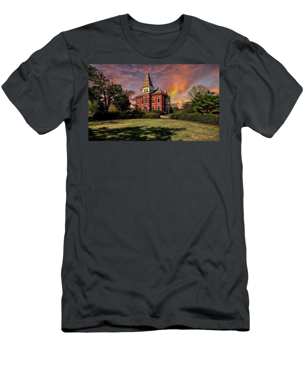 Auburn University Sunset Hargis Hall Mountain Dreams T-Shirt