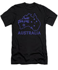 Australia Lineart Manuel Schmucker T-Shirt