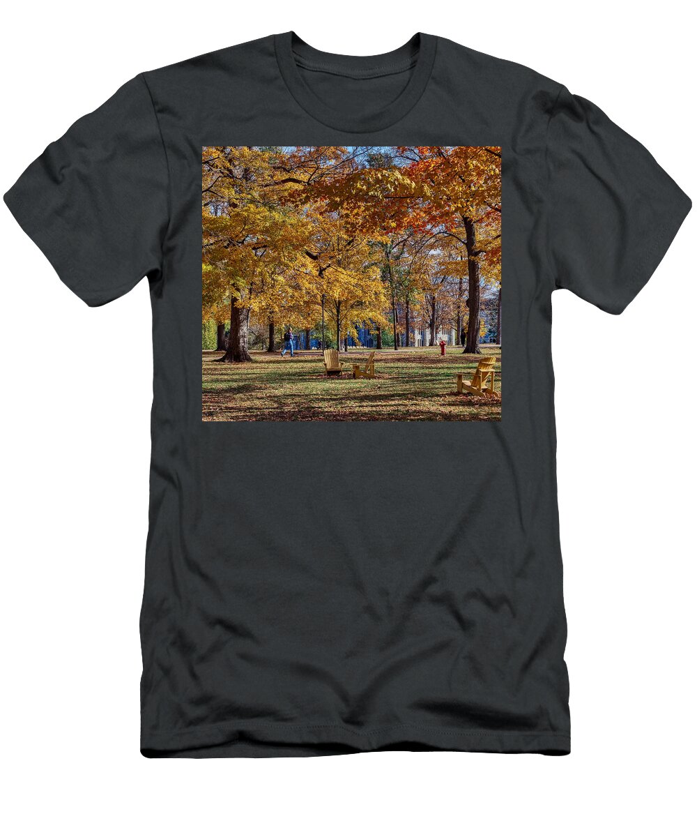 Autumn Colors on the Campus of St Olaf College Mountain Dreams T-Shirt