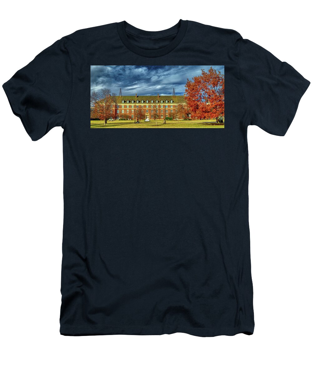 Autumn Day on the Campus of Oklahoma State University Mountain Dreams T-Shirt
