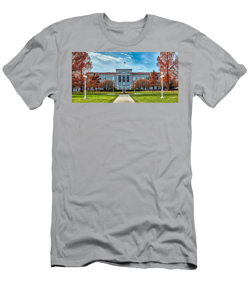 Autumn on the Campus of Missouri State University Mountain Dreams T-Shirt