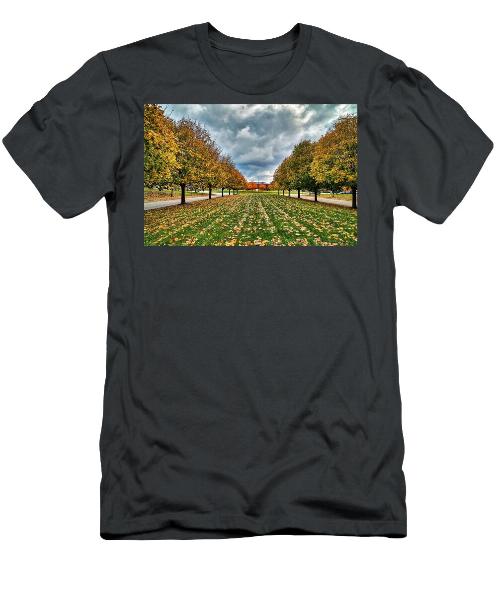 Autumn on the Campus of Oakland University Mountain Dreams T-Shirt