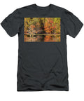 Ba Steinhagen Reservoir Shore with Fall Colors Woodville Jasper East Texas Pineywoods Silvio Ligutti T-Shirt
