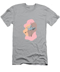 Ballerina in Blue Line Art Nicole Almoro T-Shirt