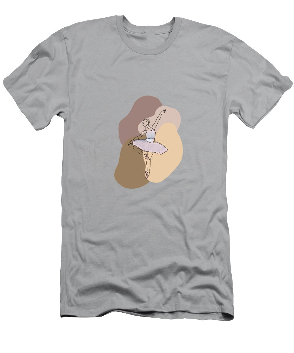 Ballerine Line Art Nicole Almoro T-Shirt