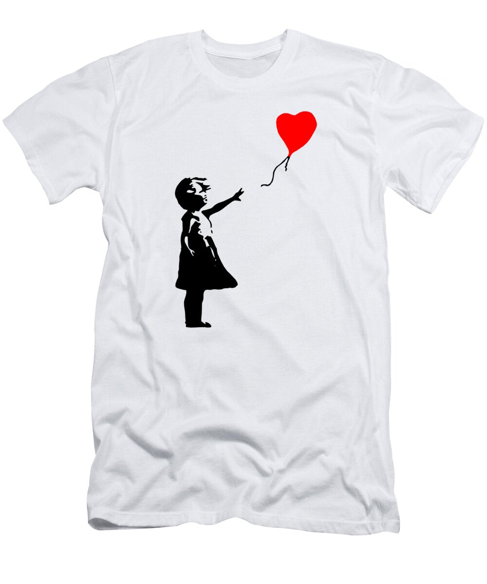 Banksy Balloon Girl Wesam Khalil T-Shirt