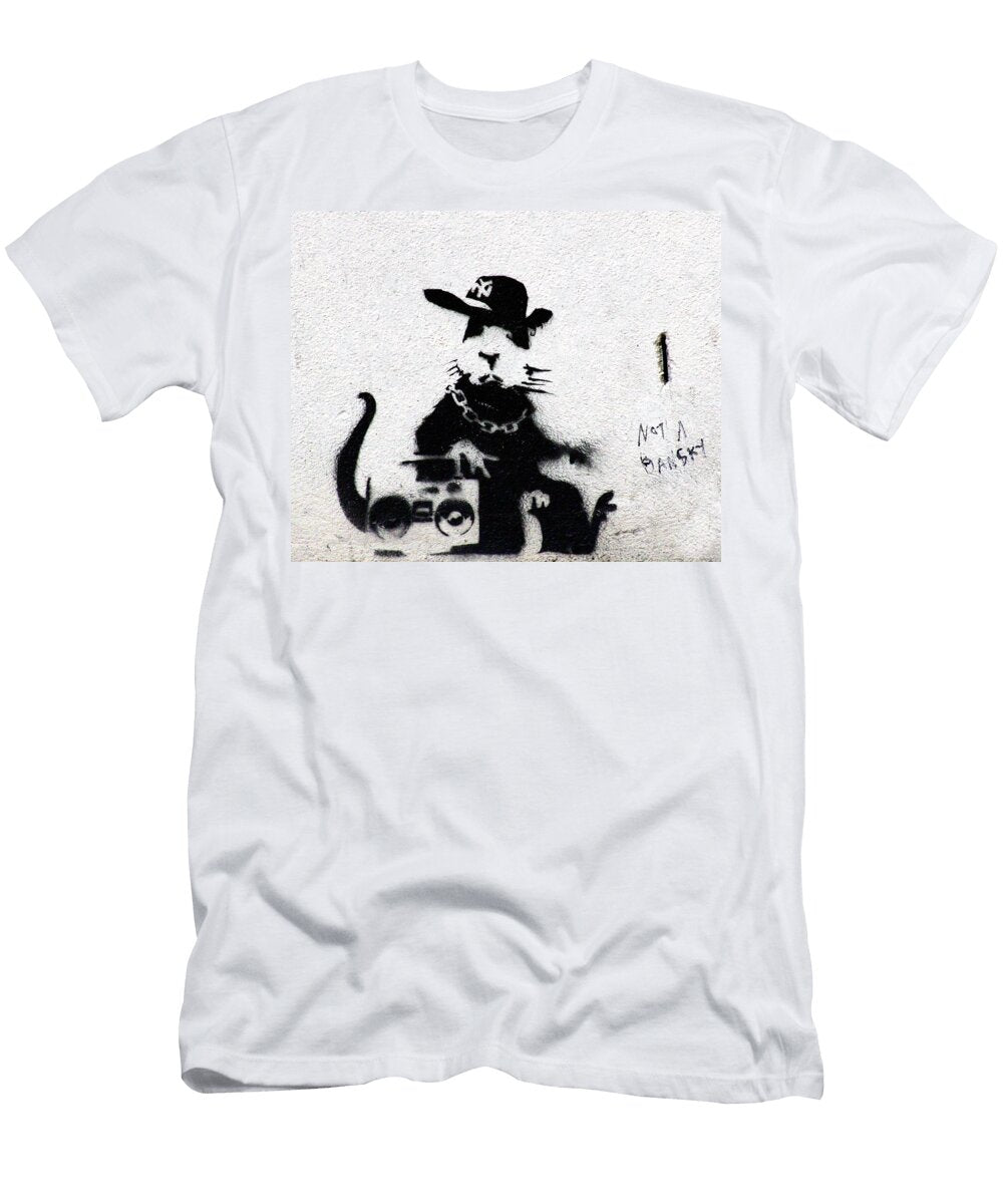 Banksy Boombox a Rey T-Shirt