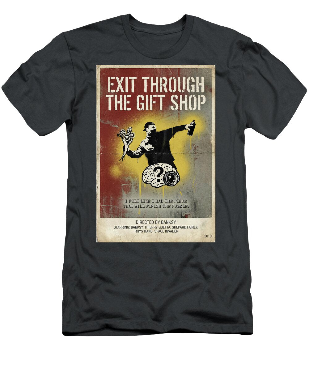Banksy Exit Through the Gift Shop Sampadart Gallery T-Shirt