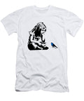 Banksy Girl with Blue Bird Wesam Khalil T-Shirt