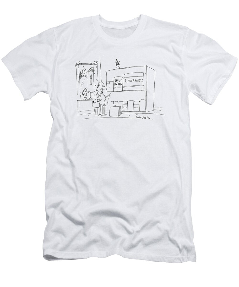 Basic Tax Lawloopholes Harley Schwadron No Index T-Shirt