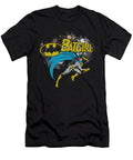 Batman Batgirl Halftone Brand a T-Shirt