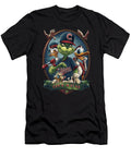 Battle of the Grinch Vs Indians Logo Rush T-Shirt
