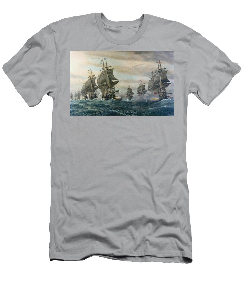 Battle of Virginia Capes Celestial Images T-Shirt