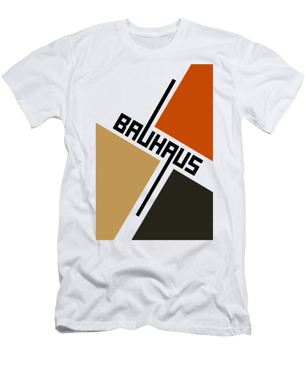 Bauhaus Exhibition 1919 Bauhaus Wall Art Bauhaus Exhibition Print Bauhaus Original Outlined Re Make T-Shirt