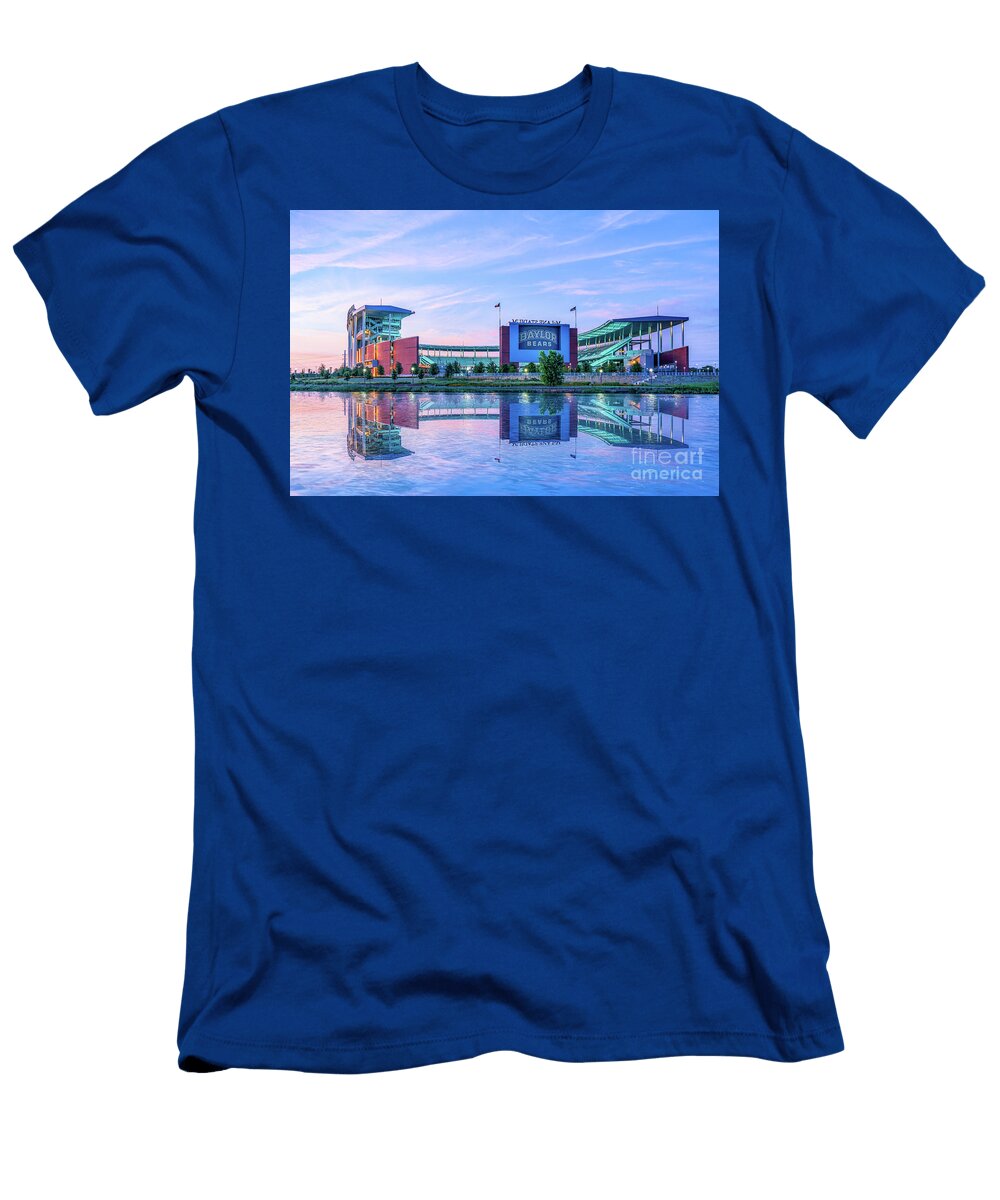 Baylor Bears Stadium Waco Bee Creek Photography Tod and Cynthia T-Shirt