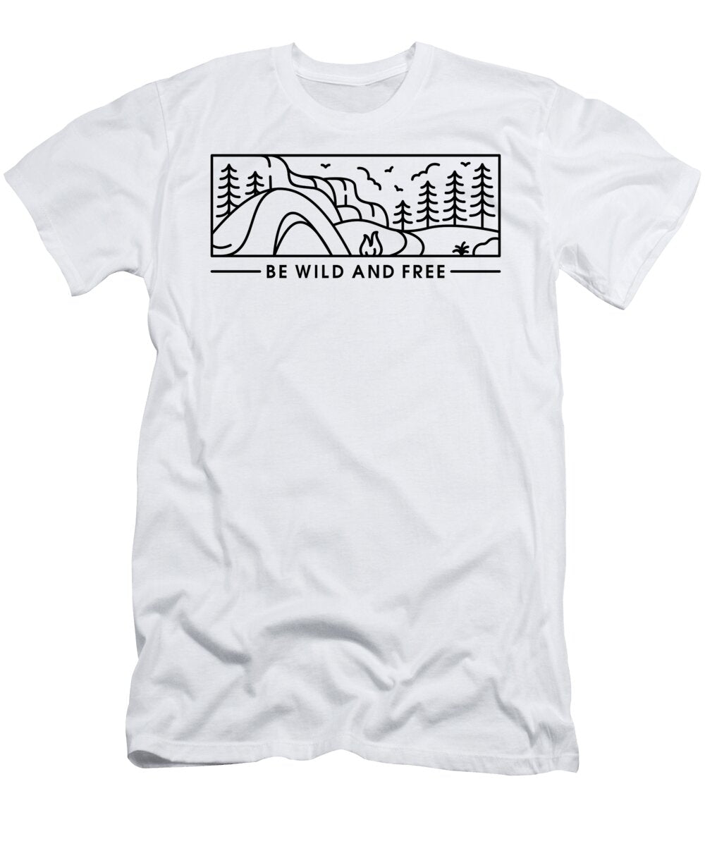 Be Wild and Free Hafidhuddin El Haq T-Shirt