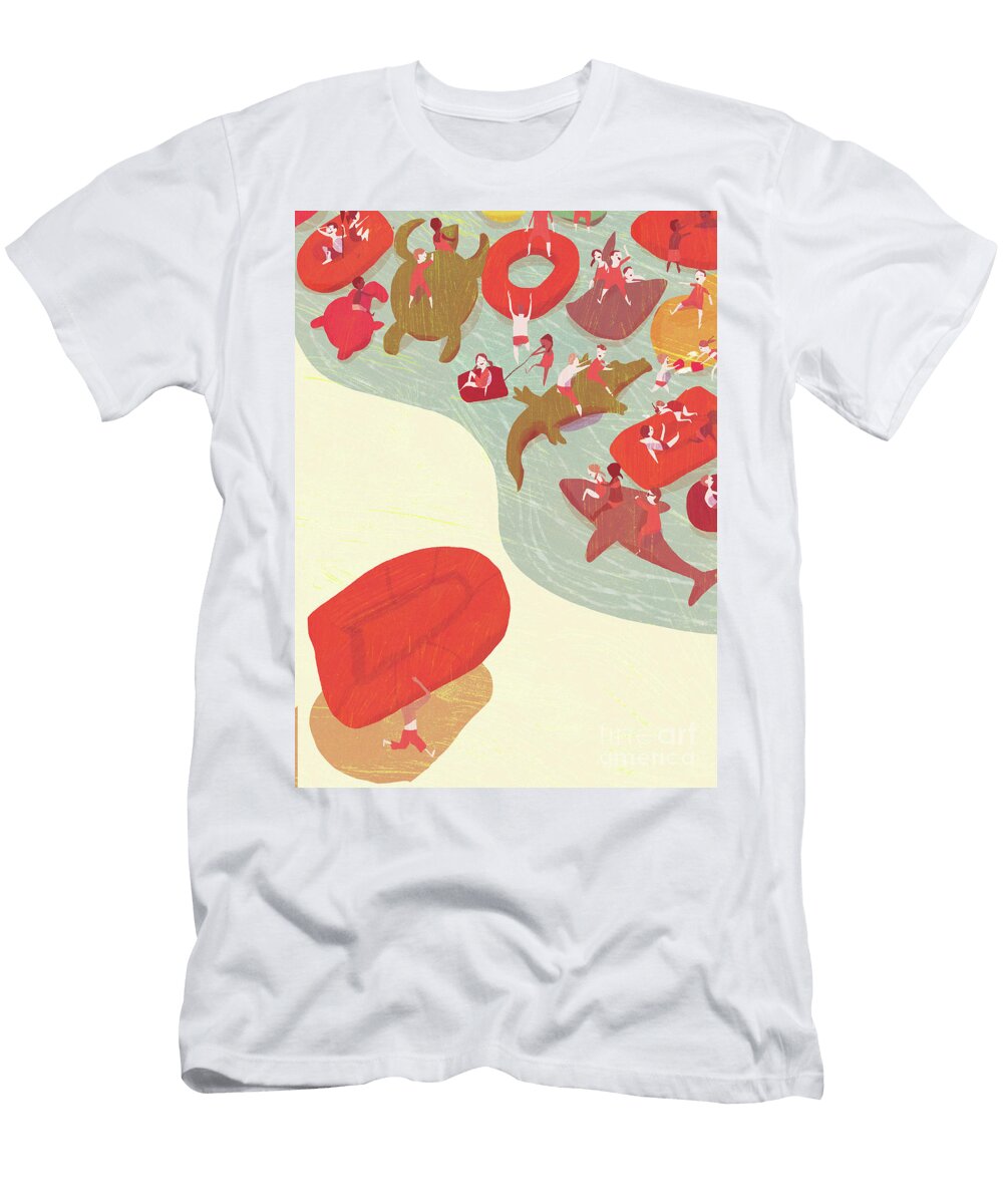 Beach a Richard Allen T-Shirt
