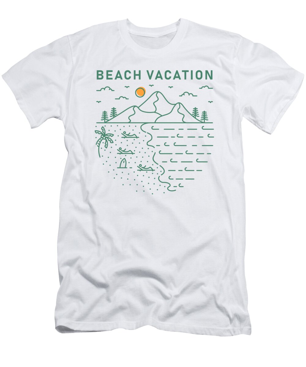 Beach Vacation Hafidhuddin El Haq T-Shirt