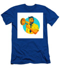 Bearded Hipster Man with Megaphone Wpa Aloysius Patrimonio T-Shirt