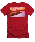 Beautiful Winter Sunset Over Furman University David Siglin T-Shirt