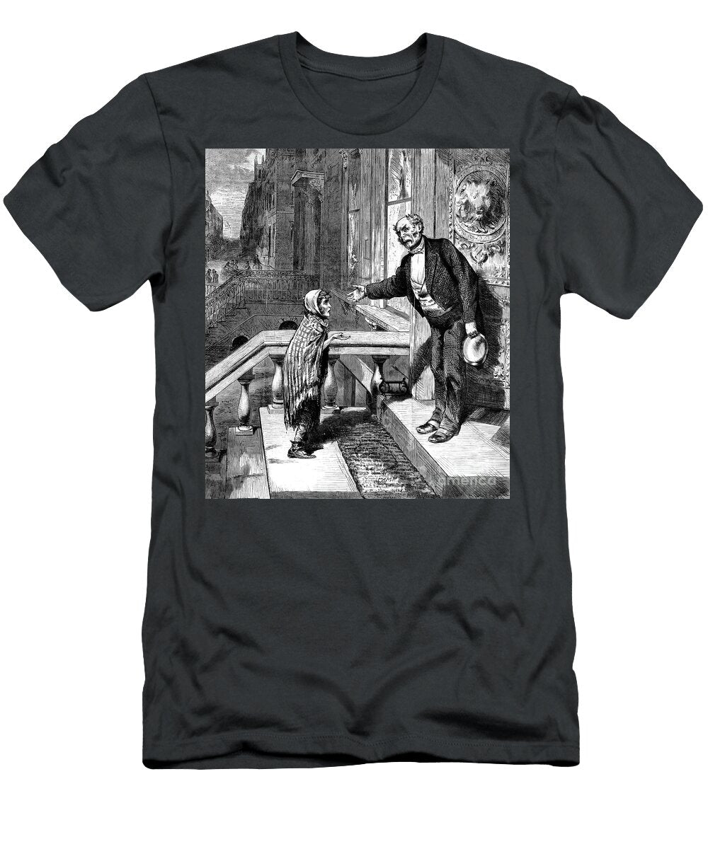 Beggar At Wealthy Home Pete Klinger T-Shirt