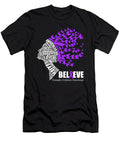 Believe October Domestic Violence Awareness Natalie Lidford T-Shirt