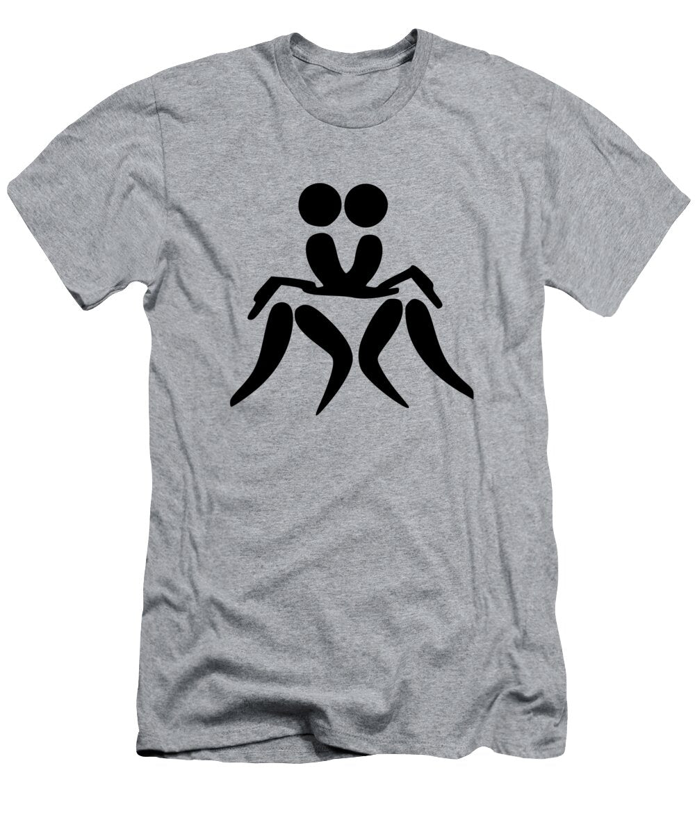 Belt Wrestling Pictogram a Z T-Shirt