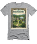 Berry College Campus Scene Iconic Vintage Travel Poster Sampadart Gallery T-Shirt