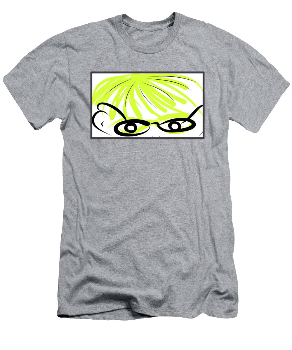 Bespectacled Barefoot Bodeez Art T-Shirt
