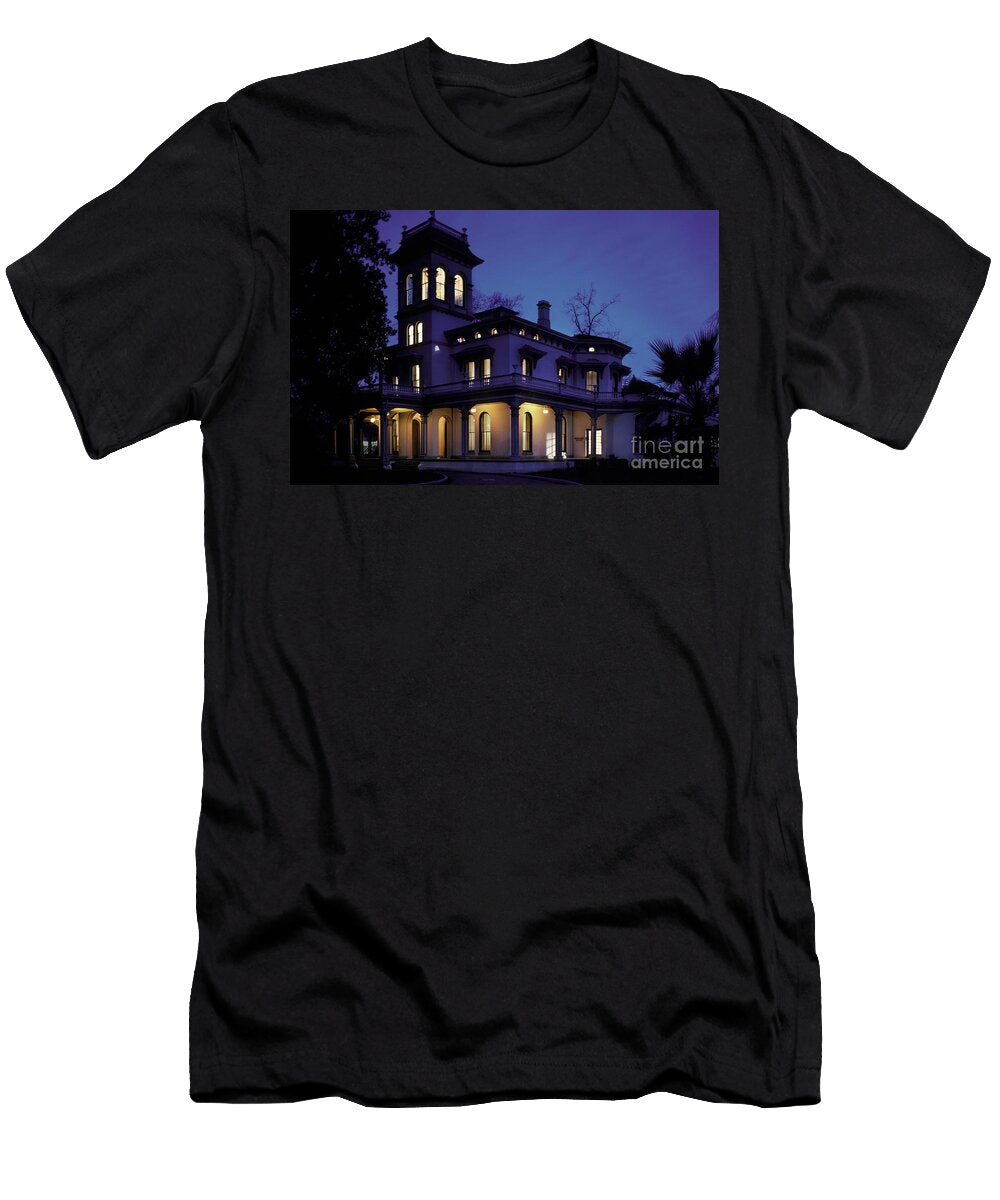 Bidwell Mansion Chico State Ron Sanford T-Shirt