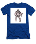 Bigfoot Holding Club Standing Tattoo Aloysius Patrimonio T-Shirt