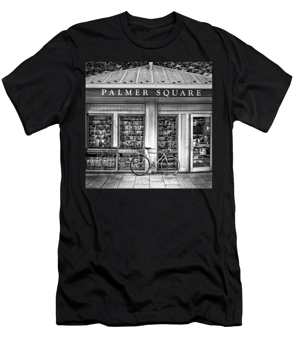 Bike At Palmer Square Book Store in Princeton Ben and Raisa Gertsberg T-Shirt
