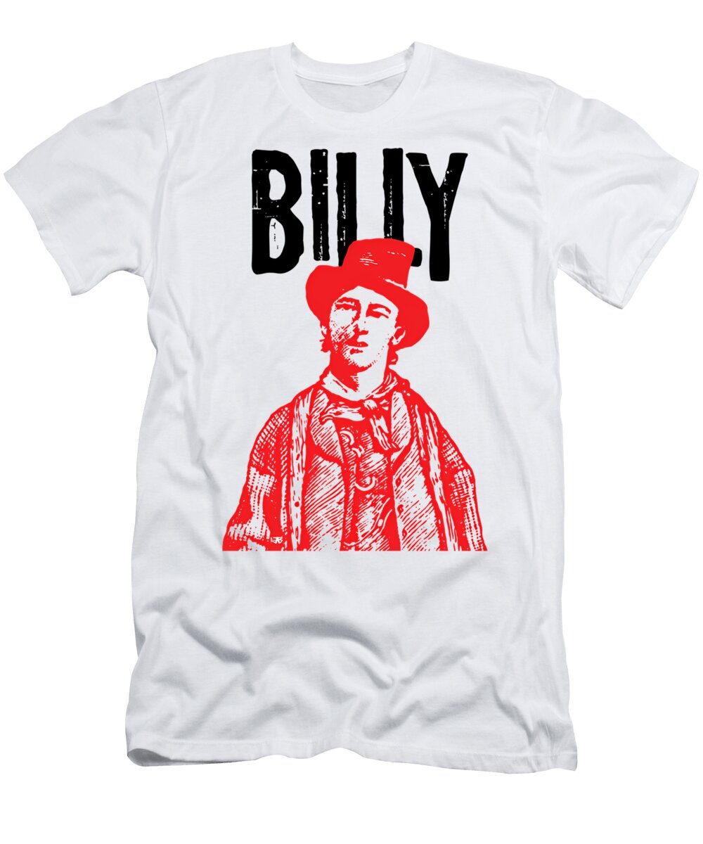 Billy the Kid Stencil Quang Vu T-Shirt