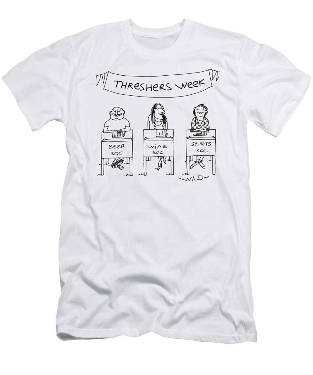 Binge Drinking on Campus Will Dawbarn T-Shirt