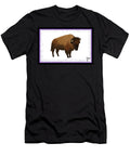 Bison Purple College Mascot Designs T-Shirt