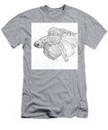 Black and Blue Betta Sam Nski T-Shirt