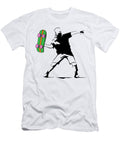 Black and White Banksy Lie Lie T-Shirt