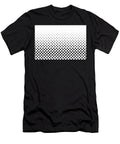 Black and White Halftone Abstract Polka Dot Pattern Petite Patterns T-Shirt