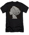 Black Lives Matter Woman Engraved Distressed Halftone Photo Effect Tony Rubino T-Shirt