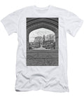 Blair Hall Arch Princeton View Bw Susan Candelario T-Shirt