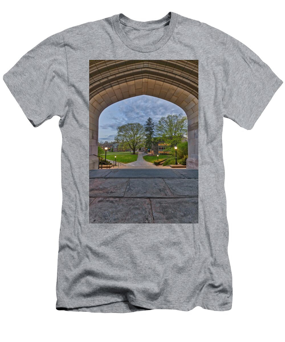 Blair Hall Arch Princeton View Susan Candelario T-Shirt