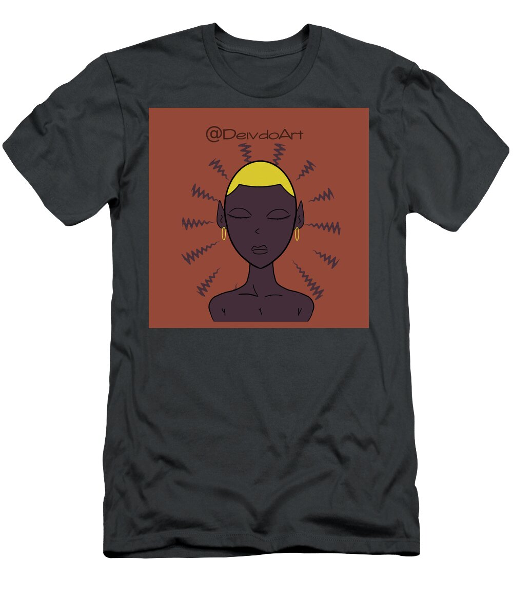 Blonde Girl Deiv Santos T-Shirt