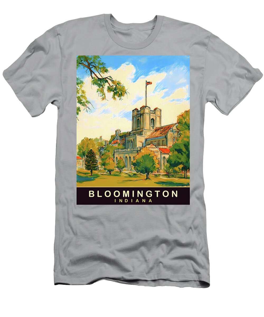 Bloomington Indiana Long Shot T-Shirt