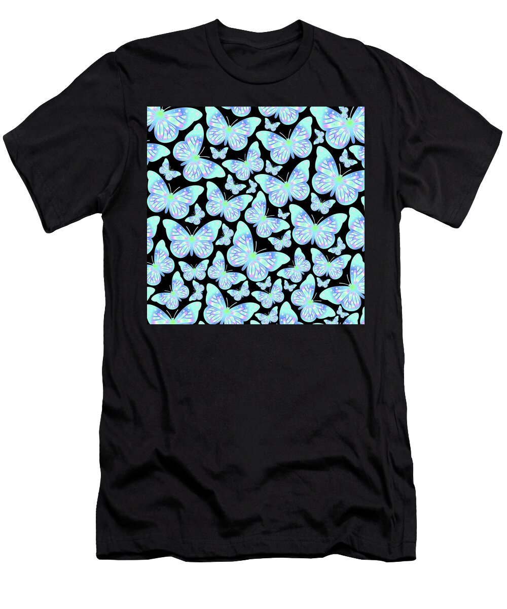 Blue Butterflies Mr Snif T-Shirt