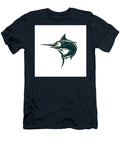 Blue Marlin Jump Scratchboard Aloysius Patrimonio T-Shirt