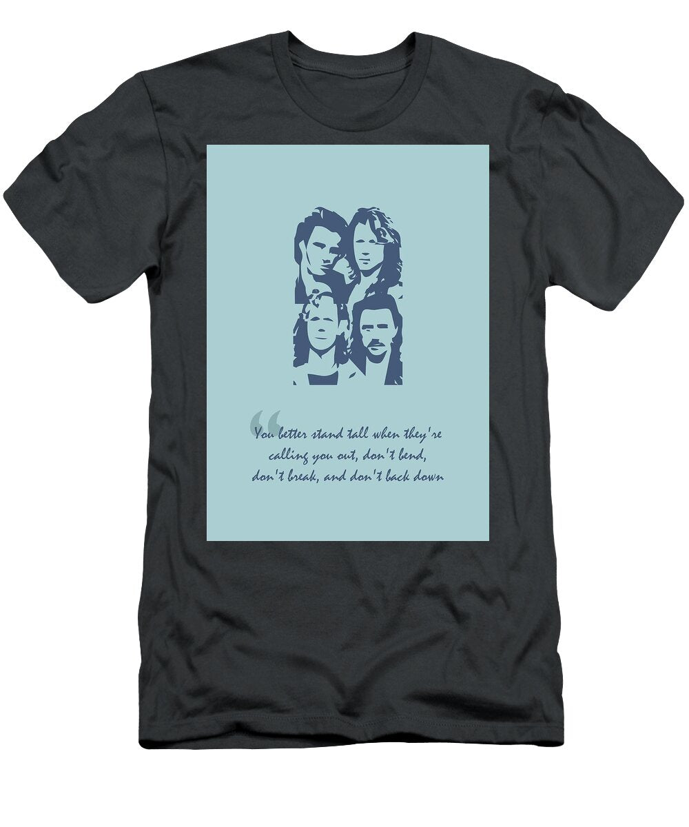 Bon Jovi Lyric Quote Ahmad Nusyirwan T-Shirt