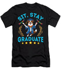 Border Collie Dog Senior Sit Stay Graduate Proud Sophie Eleanor T-Shirt